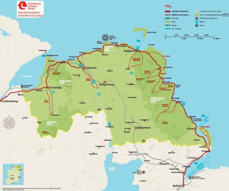 Causeway Coastal Route - Antrim Coast & Glens Area Of Outstanding ...